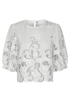 Neo noir - Wit | Dames | Blouse | Wit | 40 | regular | Kamst mode