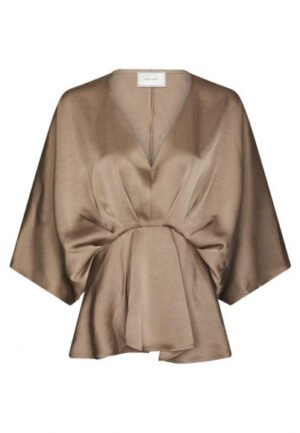 Neo noir - Beige | Dames | Blouse | Beige | 42 | regular | Kamst mode