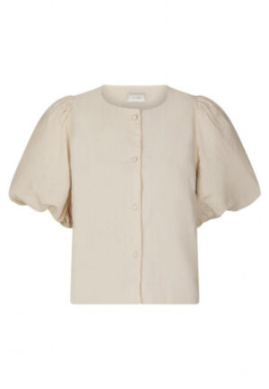 Neo noir - Beige | Dames | Blouse | Beige | 44 | regular | Kamst mode