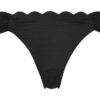 Hunkemöller Rio Bikinibroekje Scallop Zwart - Afbeelding 2