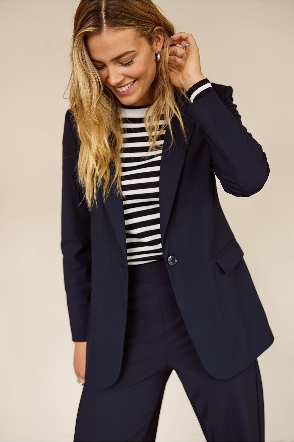 Studio Anneloes Fran Blazer 94808 Blazers 6900 Dark Blue