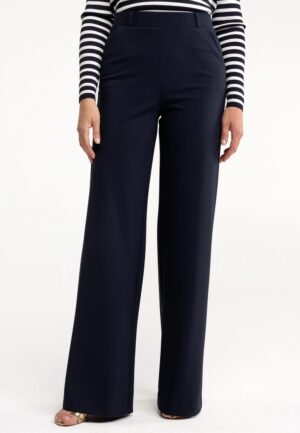 Studio Anneloes Lexie Long Bonded Trousers 94810 Broek 6900 Dark Blue