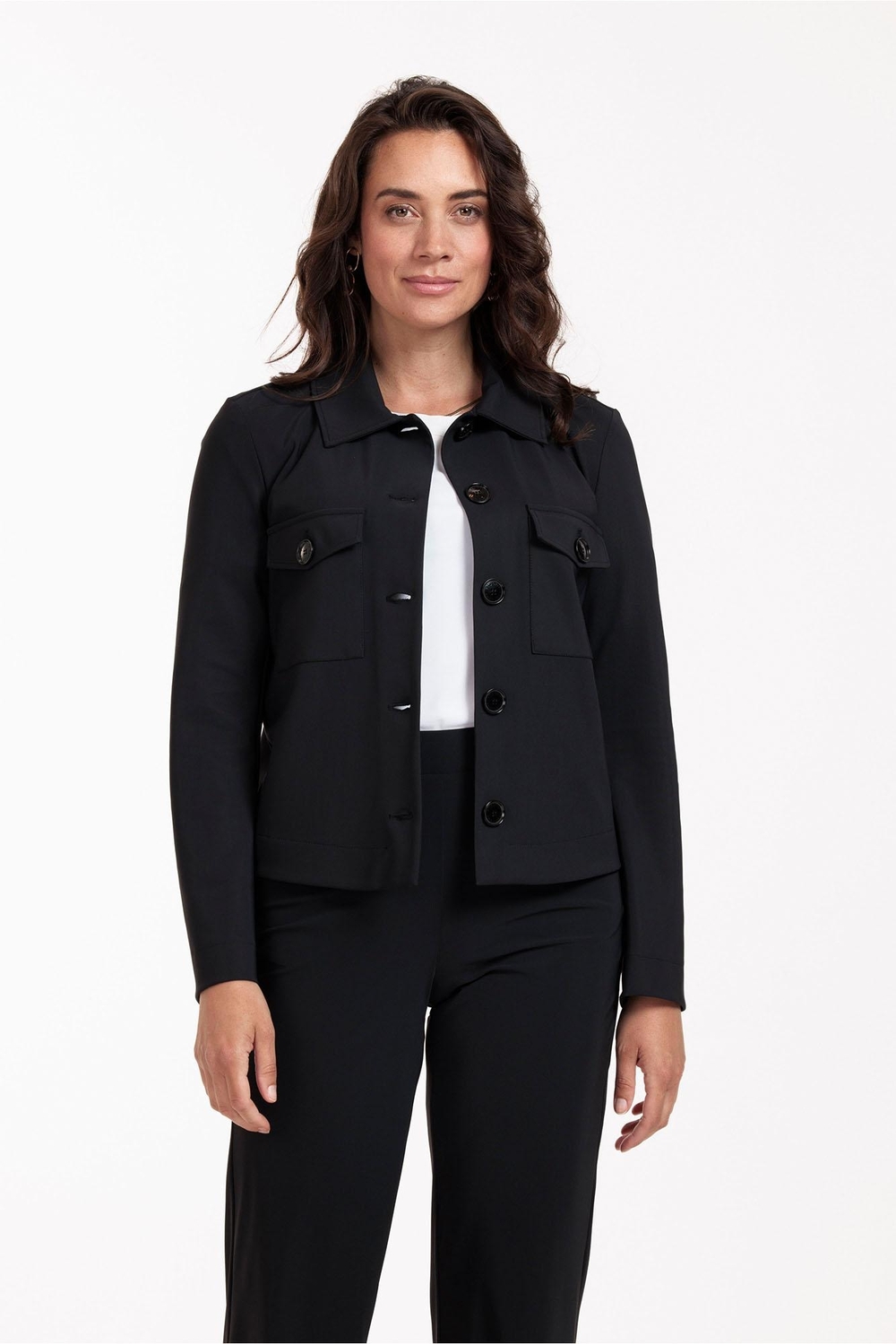 Studio Anneloes Claire Bonded Jacket 94822 9000 Black