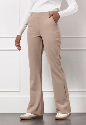 Studio Anneloes Flair Bonded Trousers 94800 Flared 2200 Latte