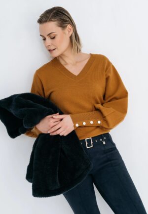 Maicazz Pieke-sweater Fa25.70.226 Sweater Apple Cinnamon