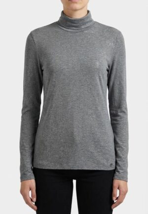 Maicazz Kinthe Wi25.60.008 T-shirt Lange Mouw Antracite
