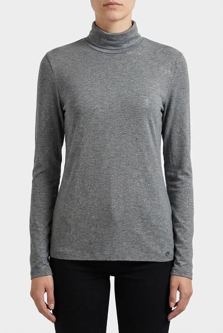 Maicazz Kinthe Wi25.60.008 T-shirt Lange Mouw Antracite