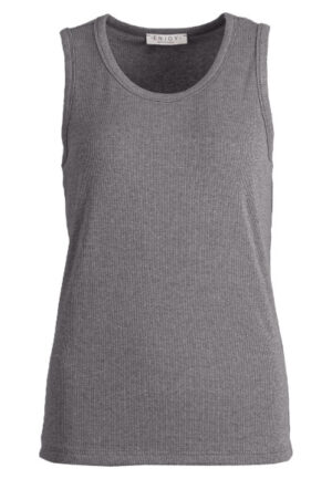 Enjoy - Grijs | Dames | Top | Grijs | XL | regular | Kamst mode