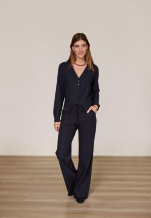 Studio Anneloes Evi Blouse 94842 T-shirt Lange Mouw 9000 Black