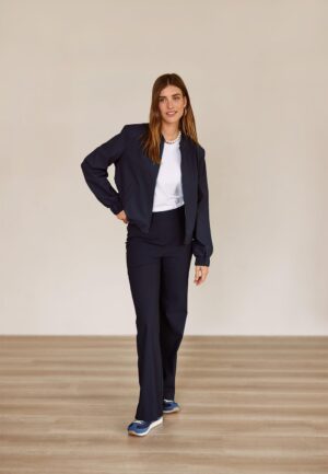 Studio Anneloes Benja Bomber Jacket 94844 Jackets 6900 Dark Blue