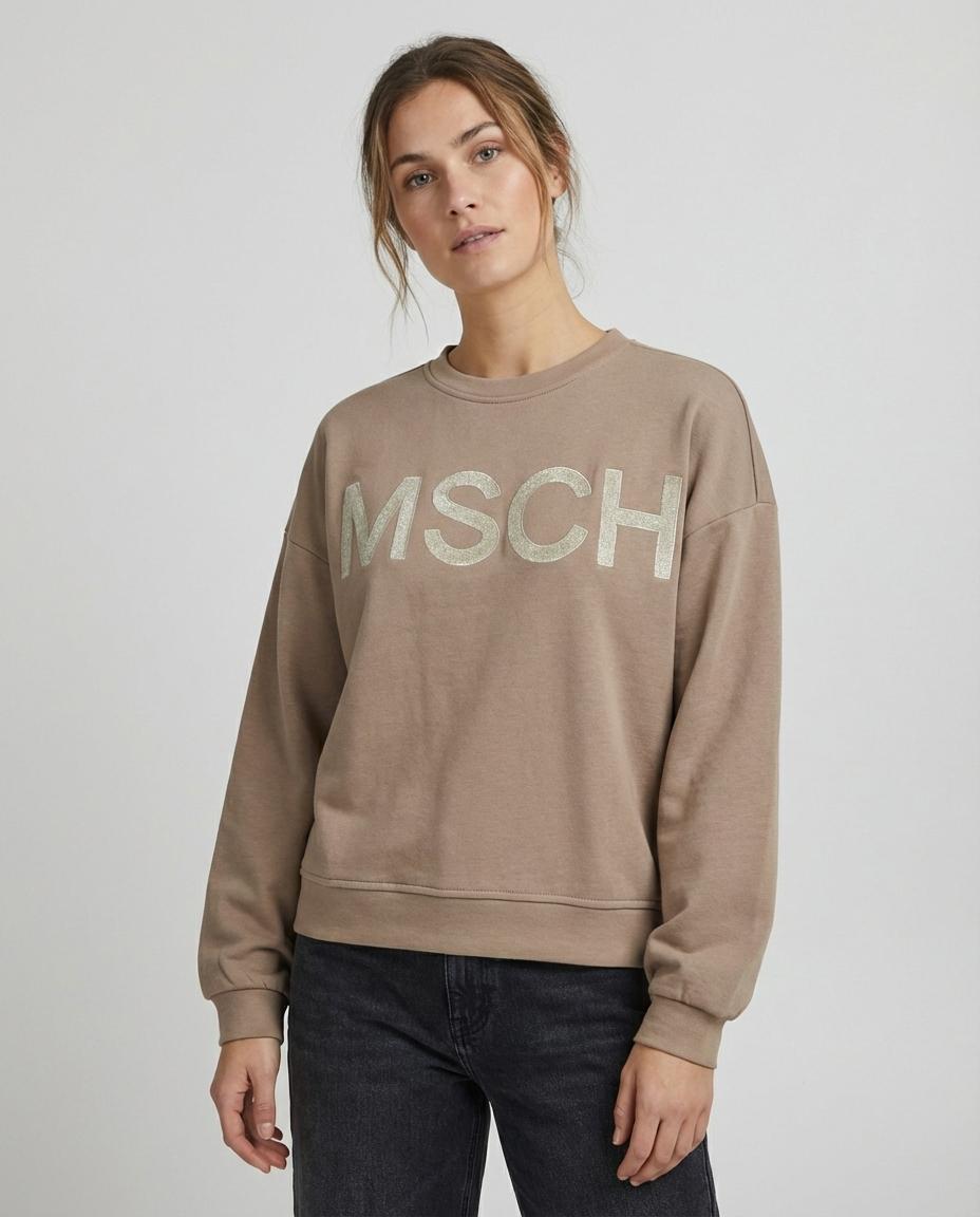 Msch Copenhagen Mschmela Briena Msch Sweatshirt 19738 Trui Mountain T Oatm
