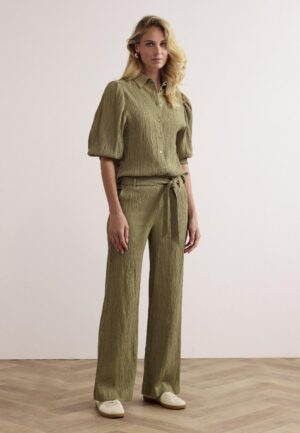 Tramontana Creased Wide-leg Trousers C30-19-101 Broek 006155-aloe