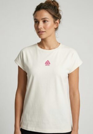 Maicazz Pepijn - T-shirt Sp26.75.017 T-shirt Korte Mouw Offwhite / Framboise