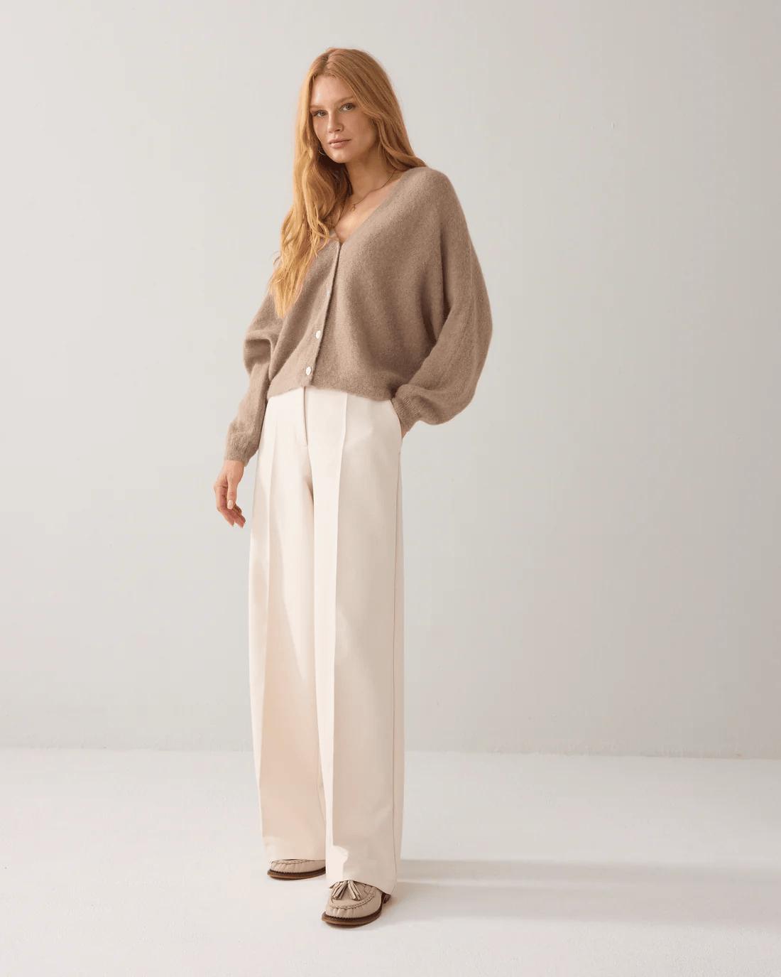 Summum Trousers Foam Uni 4s2369-11680 Broek 122 Ivory
