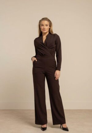Studio Anneloes Grazia Jumpsuit 13612 Jumpsuit 8700 Espresso