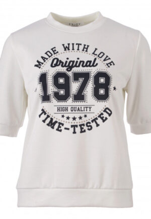 Enjoy - Beige | Dames | Top | Beige | L | regular | Kamst mode