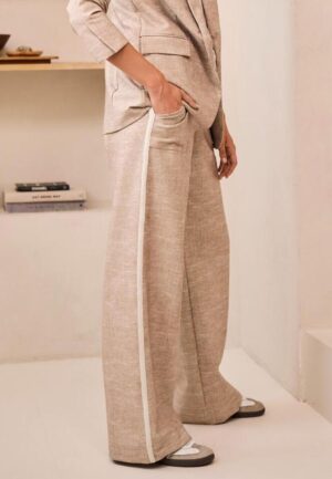 Helena Hart Broek Nova Lano Tape 7702 Broek Sand