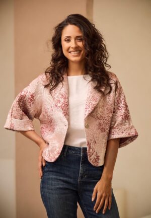 Helena Hart Blazer Pien 7740 Blazers Brokaat