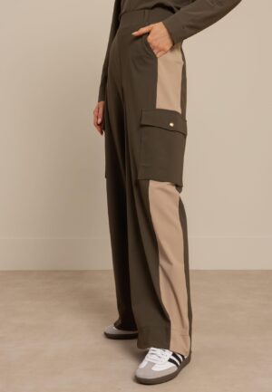 Studio Anneloes Lexie Cargo Trousers 13632 Broek 7400 New Army