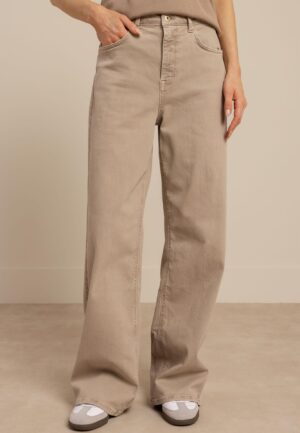 Studio Anneloes Lexie Denim Trousers 13695 Loose Fit 2200 Latte
