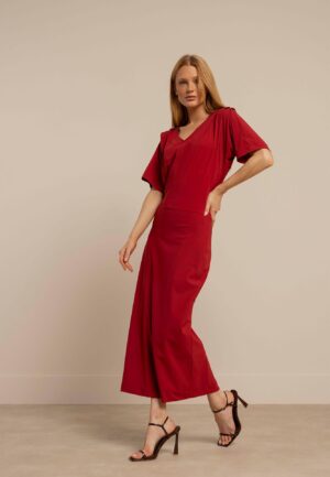 Studio Anneloes Ivey Dress 13656 Jurk 4000 Ruby Red