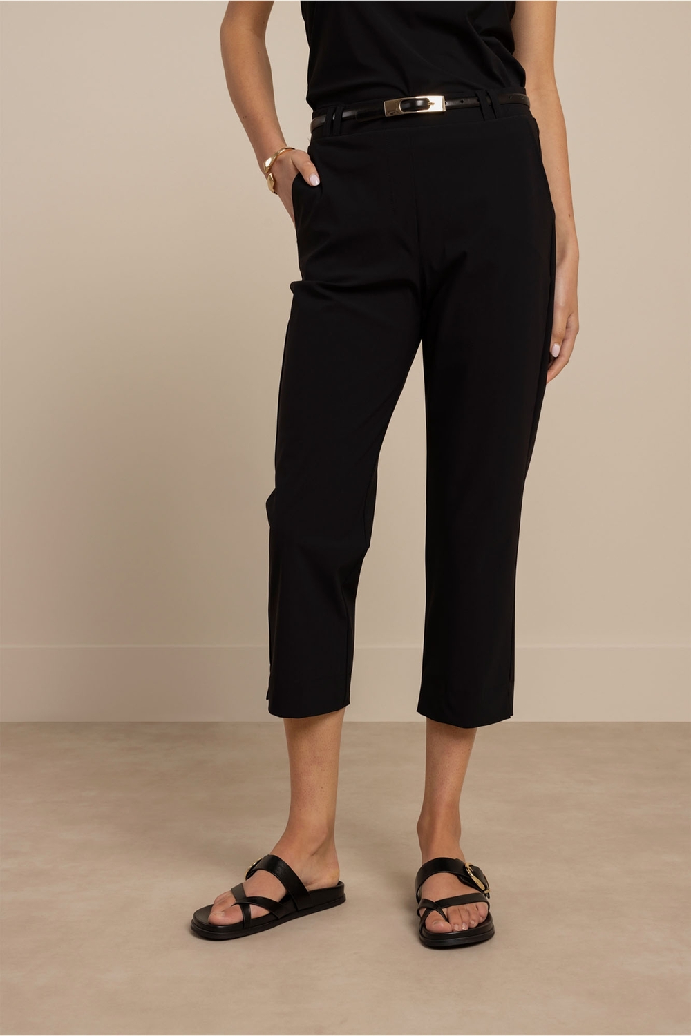 Studio Anneloes Anne Capri Trousers 13813 Capri 9000 Black