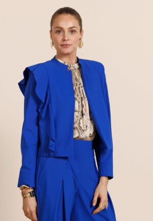 Studio Anneloes Jolijn Bonded Jacket 13835 Jackets 7301 Electric Blue