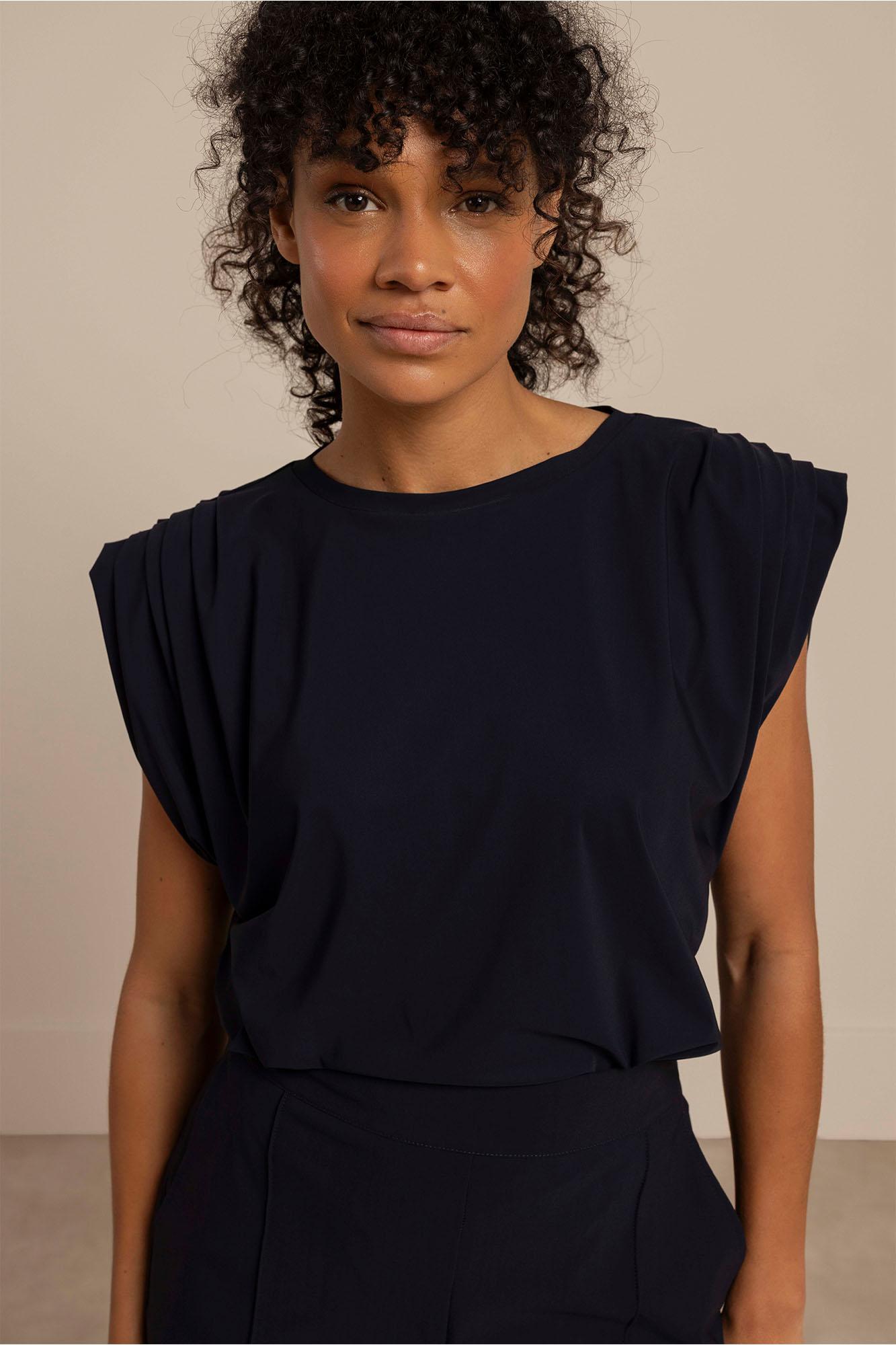 Studio Anneloes Leona Top 91541 Tops En Singlets 6900 Dark Blue