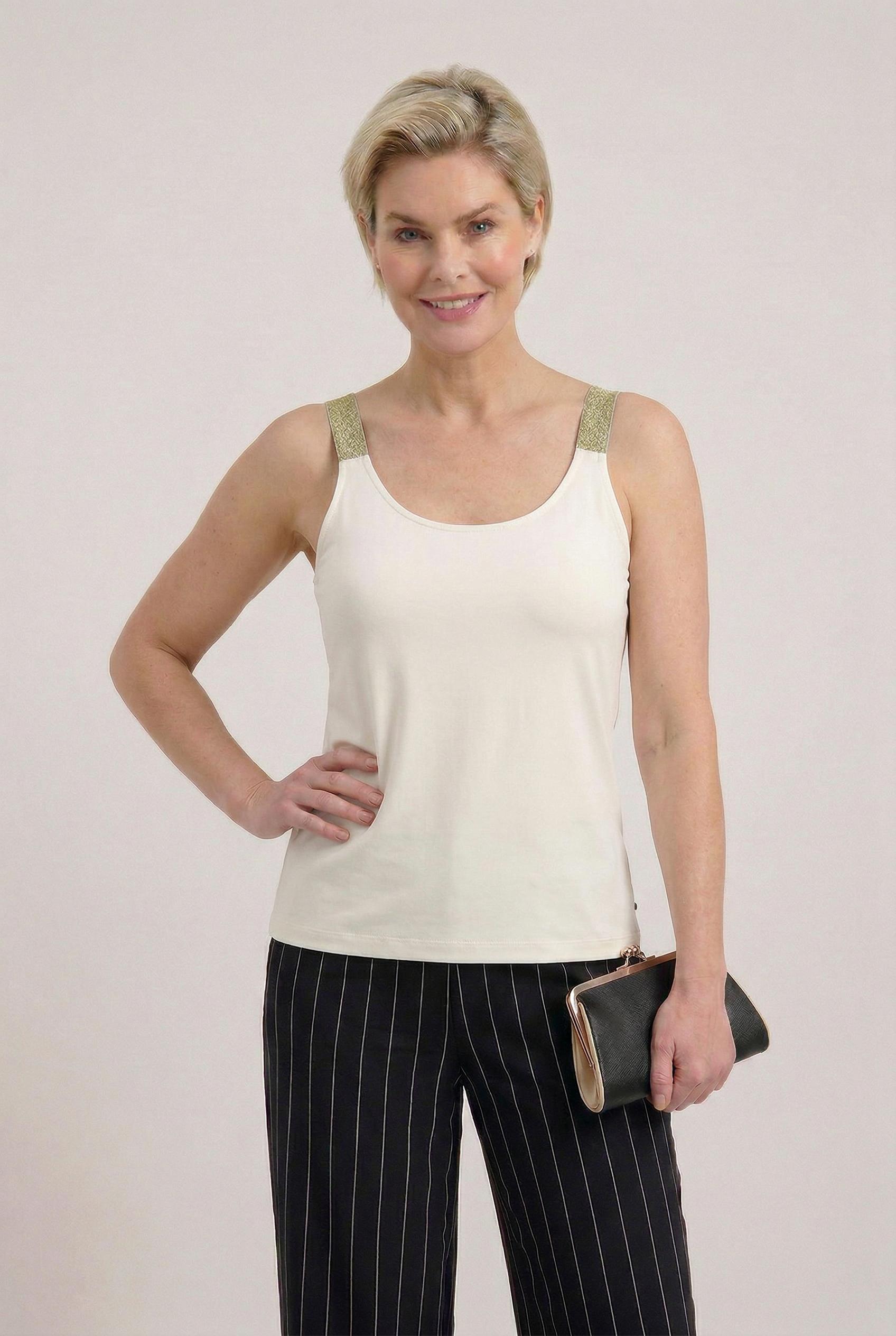 Lady Day Tuesday L36.375.0035 Tops En Singlets Off White