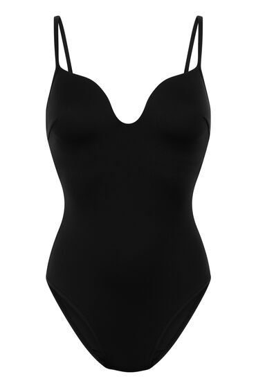 Hunkemöller Badpak Neoprene Zwart - Afbeelding 2