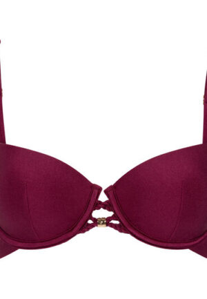 Alternative view of Hunkemöller Voorgevormde bikinitop met beugel Marrakech Rood