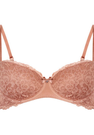 Alternative view of Hunkemöller Voorgevormde beugel bh Marine Bruin