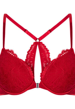 Alternative view of Hunkemöller Voorgevormde push-up beugel bh Whitney Rood