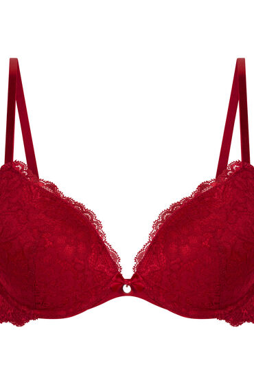 Hunkemöller Voorgevormde push-up beugel bh Marine Rood - Afbeelding 2