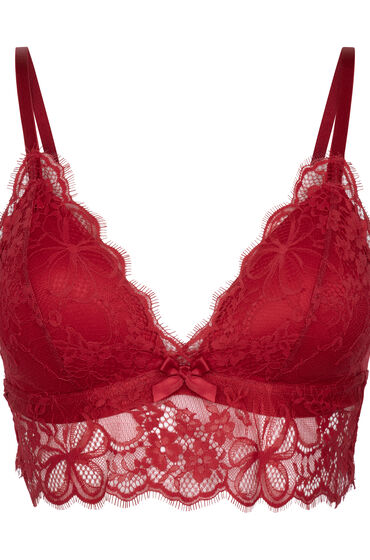 Hunkemöller Triangelbralette Marianna Rood - Afbeelding 2