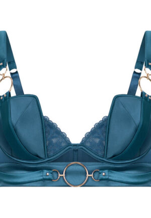 Alternative view of Hunkemöller Voorgevormde longline beugel bh Marjolein Blauw