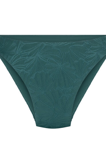 Hunkemöller Hoog Uitgesneden Bikinibroekje Azua Groen - Afbeelding 2