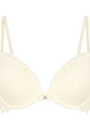 Alternative view of Hunkemöller Voorgevormde push-up beugel bh Marine Geel