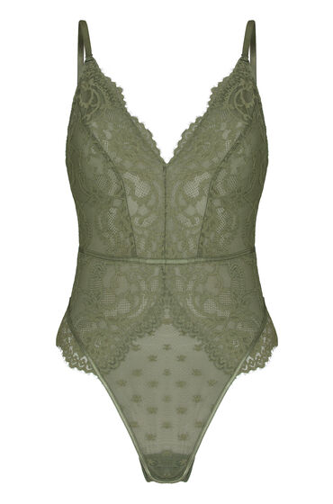 Hunkemöller Body Valora Groen - Afbeelding 2