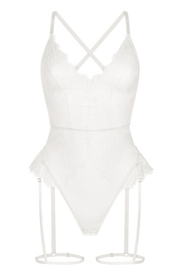 Hunkemöller Body Prina Wit - Afbeelding 2