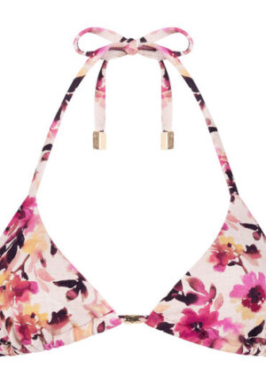 Alternative view of Hunkemöller Triangle Bikinitop Lagos Beige