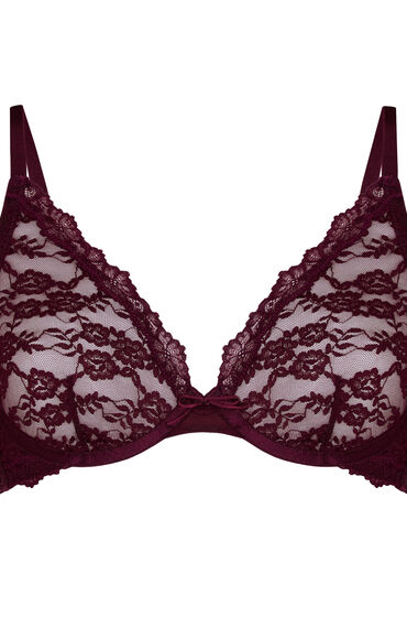 Hunkemöller Niet-Voorgevormde Beugel Bh Aveline Paars - Afbeelding 2