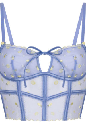Alternative view of Hunkemöller Bustier Harriet Blauw