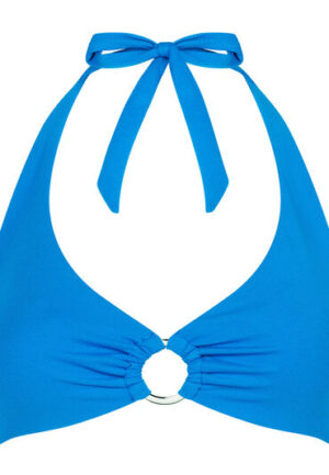 Alternative view of Hunkemöller Porto Halter Top Blauw