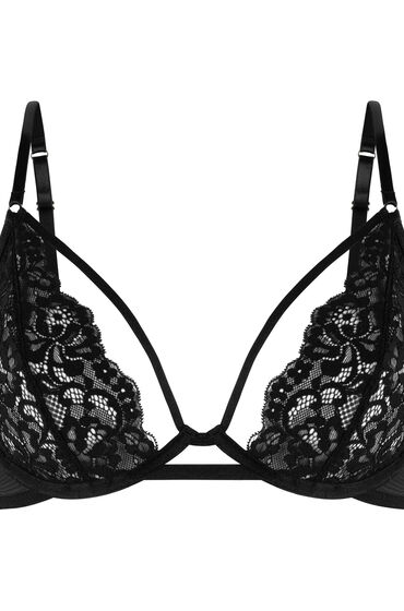 Hunkemöller Niet-voorgevormde beugel bh Cinnamon Zwart - Afbeelding 2