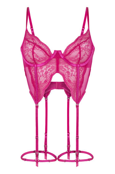 Hunkemöller Bustier Isabelle Roze - Afbeelding 2