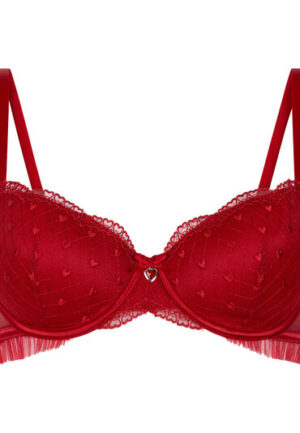 Alternative view of Hunkemöller Voorgevormde Beugel bh Cordelie Rood