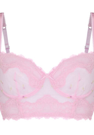 Alternative view of Hunkemöller Niet-Voorgevormde Beugel Longline Bh  Camellia Roze