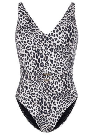 Alternative view of Hunkemöller Badpak Leopard Zwart