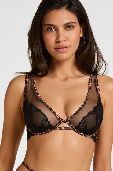 Hunkemöller Niet-Voorgevormde Beugel Longline Bh Tasha Zwart